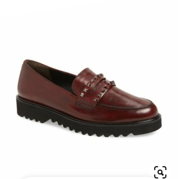paul green studded loafers